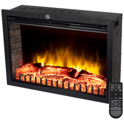 Kamin, električni,  2000W, daljinski upravljač