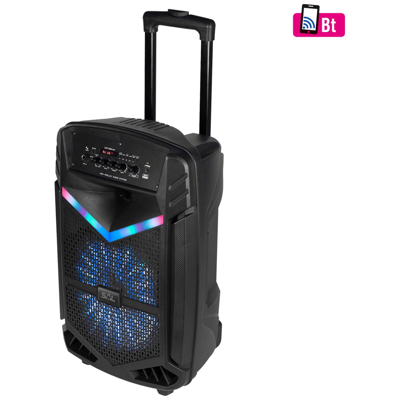 Zvučnik bežični, Bluetooth, KARAOKE, LED efekti