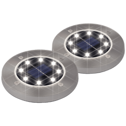 Solarna vrtna LED lampa, metal/plastika, 200 mAh