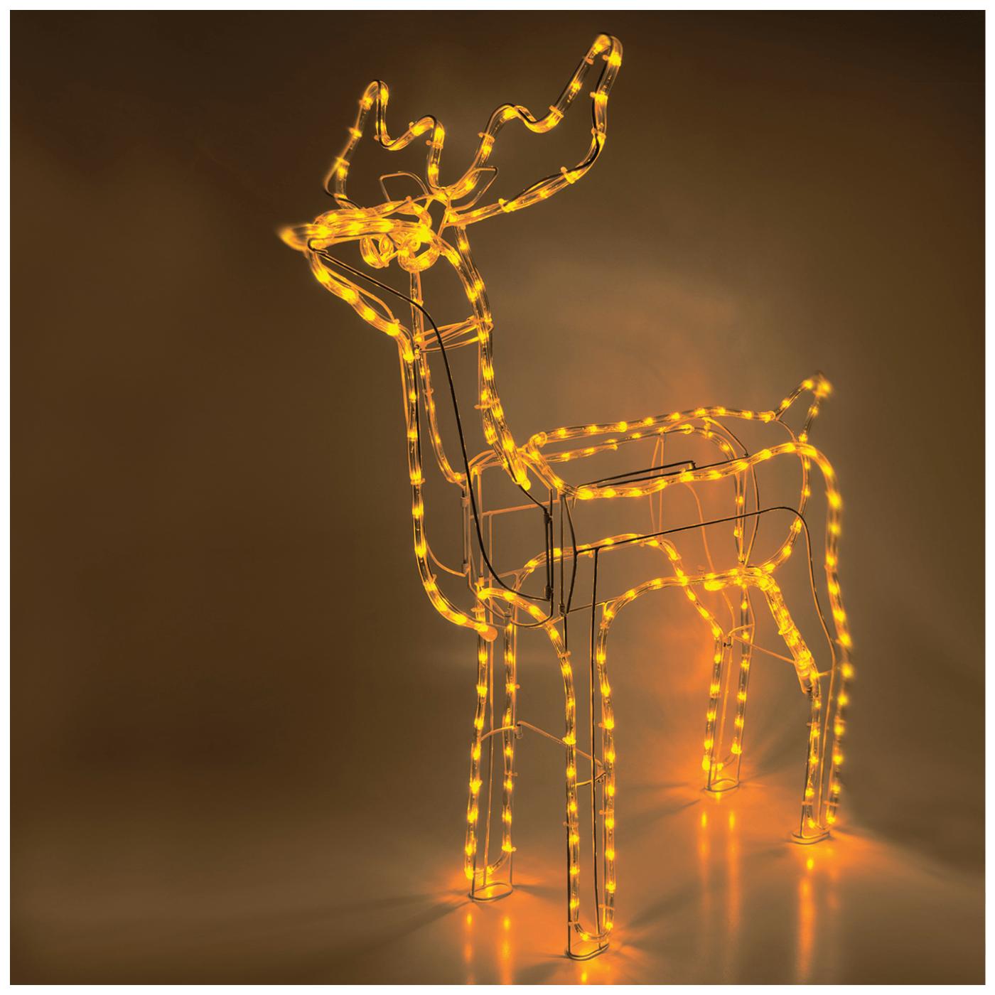 Dekorativna rasvjeta, LED 3D figura, jelen