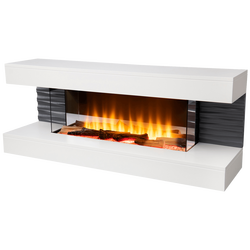 Kamin, električni, 2000W, LED svjetlo, daljinski upravljač