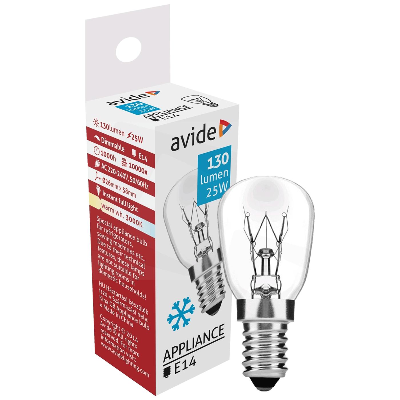 Sijalica za frižider, LED 25W, E14, 3000K, IP20