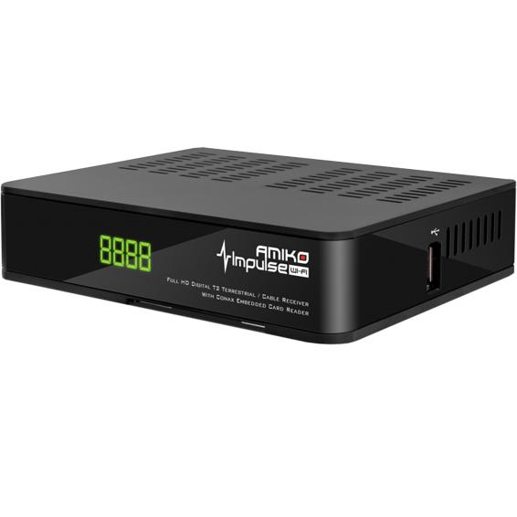 Prijemnik zemaljski,DVB-T2/C,FullHD,USB PVR, AV stream,WiFi