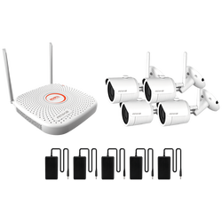 Set za video nadzor, 2 Mpixel, 4 x bullet cam., 9 ch, WiFi