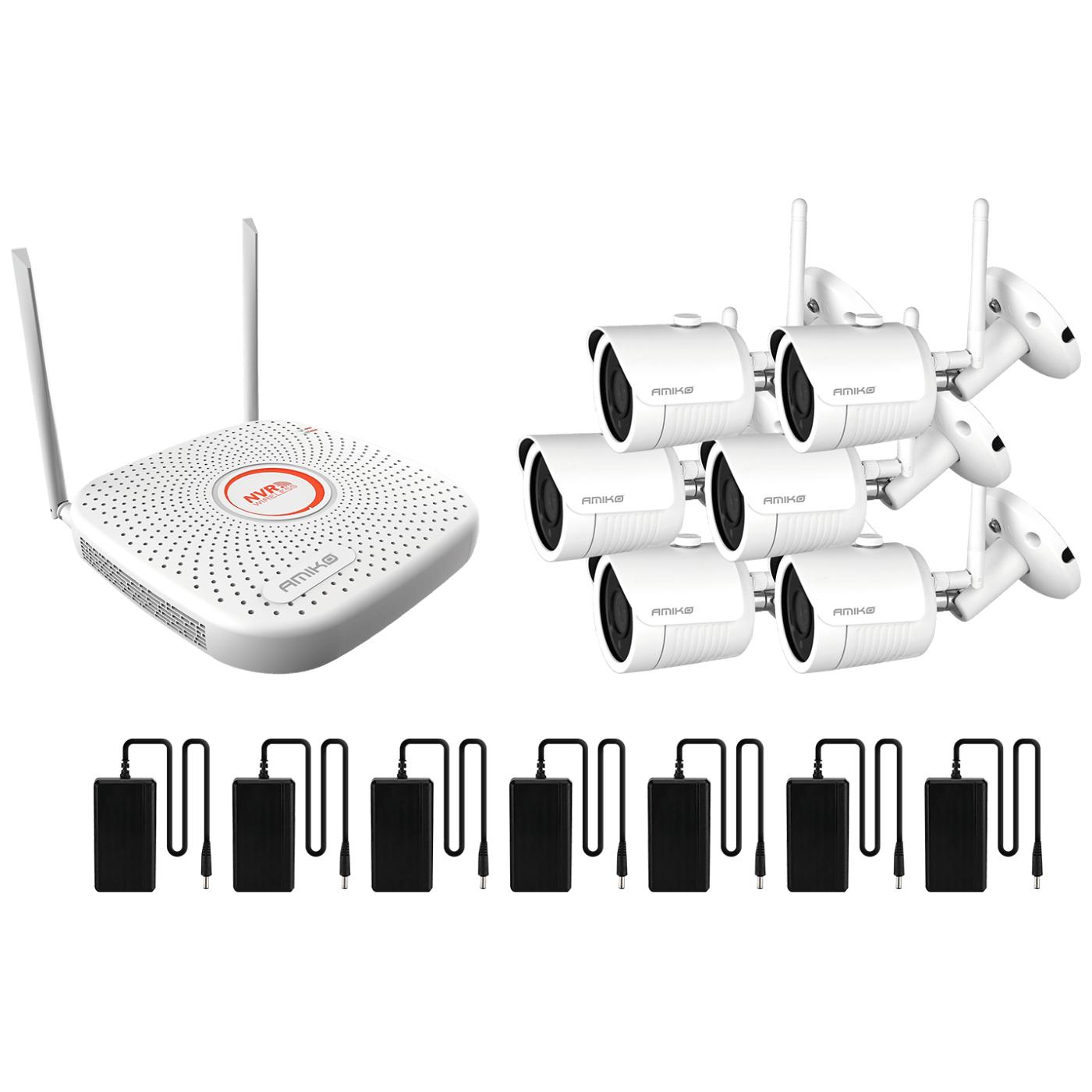 Set za video nadzor, 2 Mpixel, 6 x bullet cam., 9 ch, WiFi
