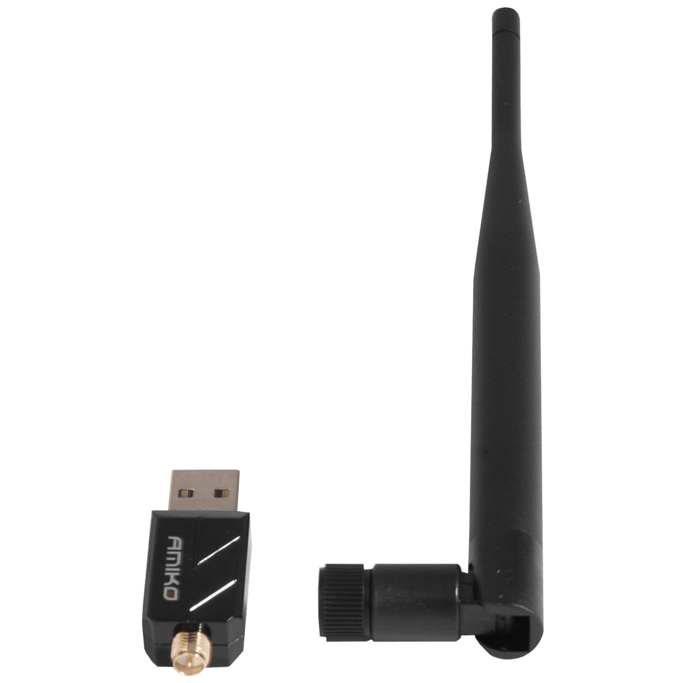 Wi-Fi mrežna kartica, USB, 2.4 GHz, 5 dB, 150 Mbps