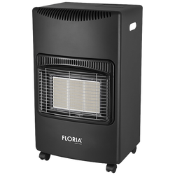 Grijalica, plinska, sa regulatorom, 1 kg/h, 4200 W, crna