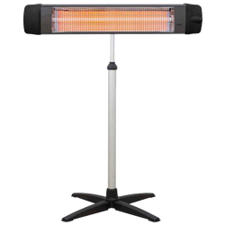 Grijalica halogena ( kvarcna ),  2000 W, zid/strop/stalak