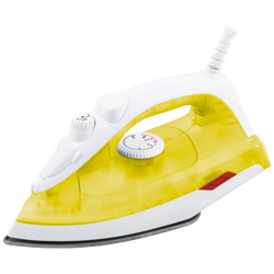 Pegla na paru, 1600 W, žuto/bijela