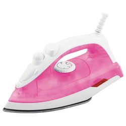 Pegla na paru, 1600 W, roze/bijela