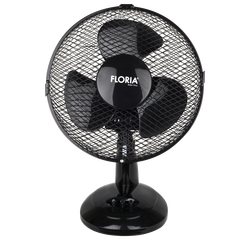 Ventilator stolni, promjer 23 cm, 25 W, crni