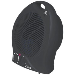 Grijalica sa ventilatorom, 2000 W, crna