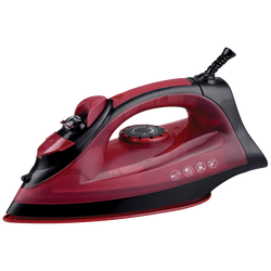 Pegla na paru, 2200 W, Anticalc And Drip, crveno/crna