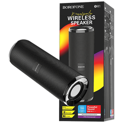 Zvučnik bežični, Bluetooth, 1200 mAh, 3 h, crna