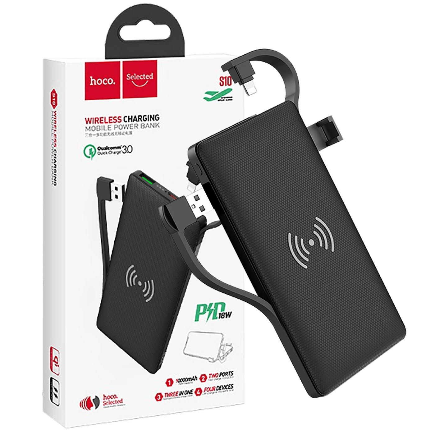 Punjač prijenosni za mobitele, brzi QC/PD, 10000 mAh, 3A
