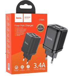 Punjač kućni, 4xUSB, 3.4A, za smartphone , tablete...