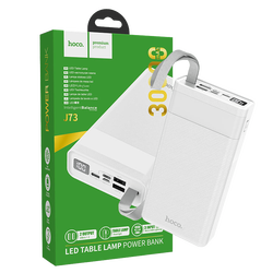 Punjač prijenosni sa lampom, Hoco j73, 30000mAh, 2A / 2A