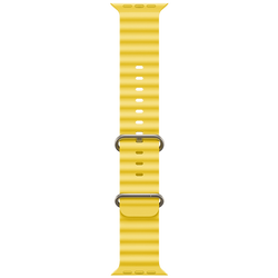 Silikonski remen za iWatch, 42/44/45/49mm, žuta