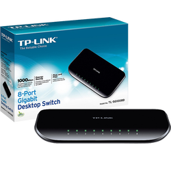 8-Portni desktop switch, 5 x 10/100/1000