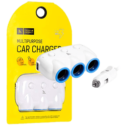 Auto punjač / razdjeljnik za smartphone, 2 x USB, 5V / 3.1 A