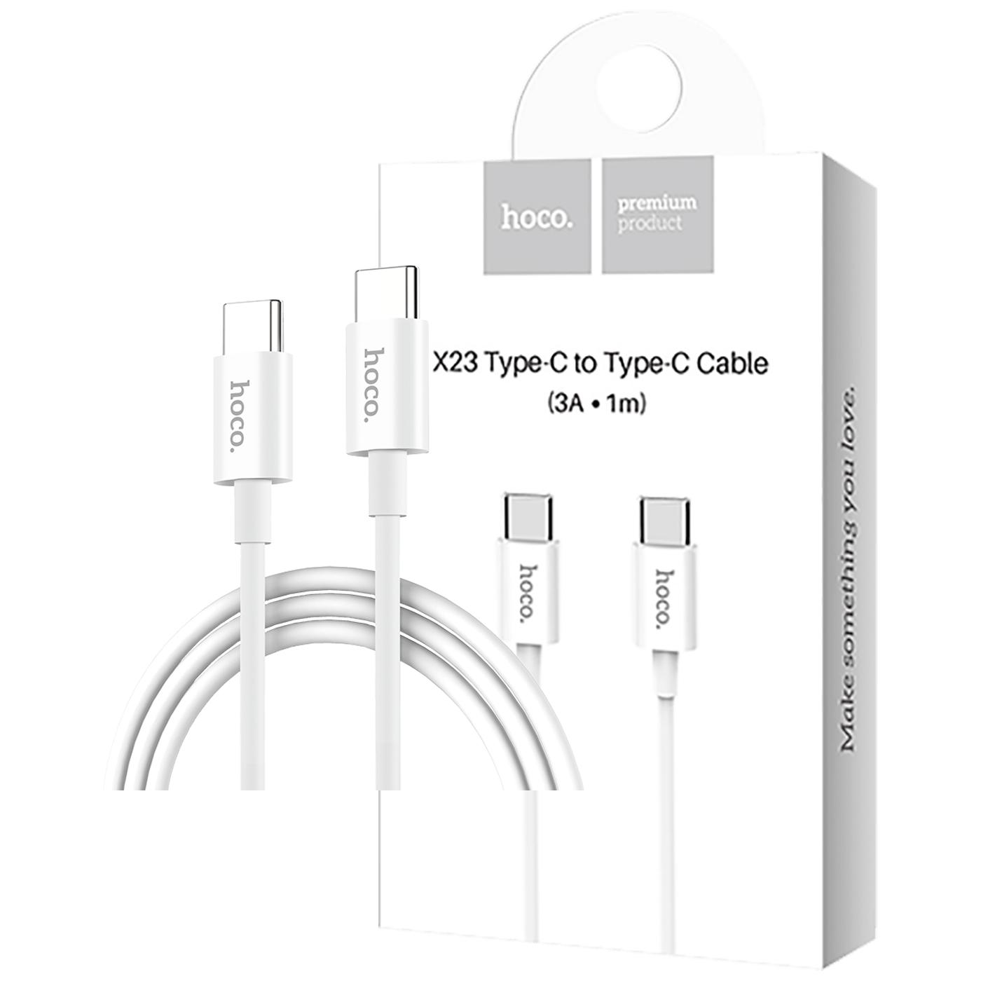 USB kabl za smartphone, USB type C na type C, 1 met., 3 A