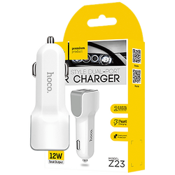 Auto punjač za smartphone, 2 x USB, 5V / 2.4 A