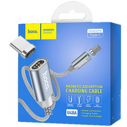 USB kabl za smartphone, metal magnetic, type C, 2.0 A