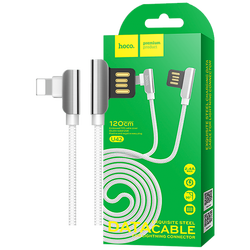 USB kabl za iPhone, Lightning kabl, 1.2 met., 2.4 A,bijela