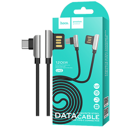 USB kabl za smartphone, USB type C, 1.2 met., 2.4 A, crna