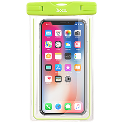 Torbica za mobitel, vodootporna, fluo zelena