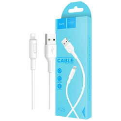 USB kabl za iPhone, Lightning kabl, 1 met., 2 A, bijela