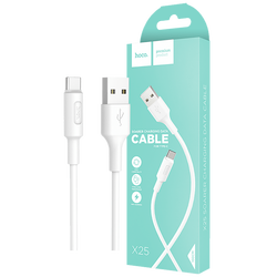 USB kabl za smartphone, USB type C kabl, 1 met, 2 A,bijela