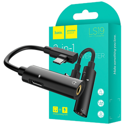Adapter za slušalice 2in1, USB type C na type C / 3.5 mm