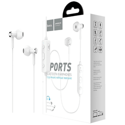Slušalice bežična, sport, Bluetooth, 80 mAh, 3.5 h, bijela
