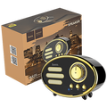 hoco. - BS25 Time, Bluetooth, retro, black
