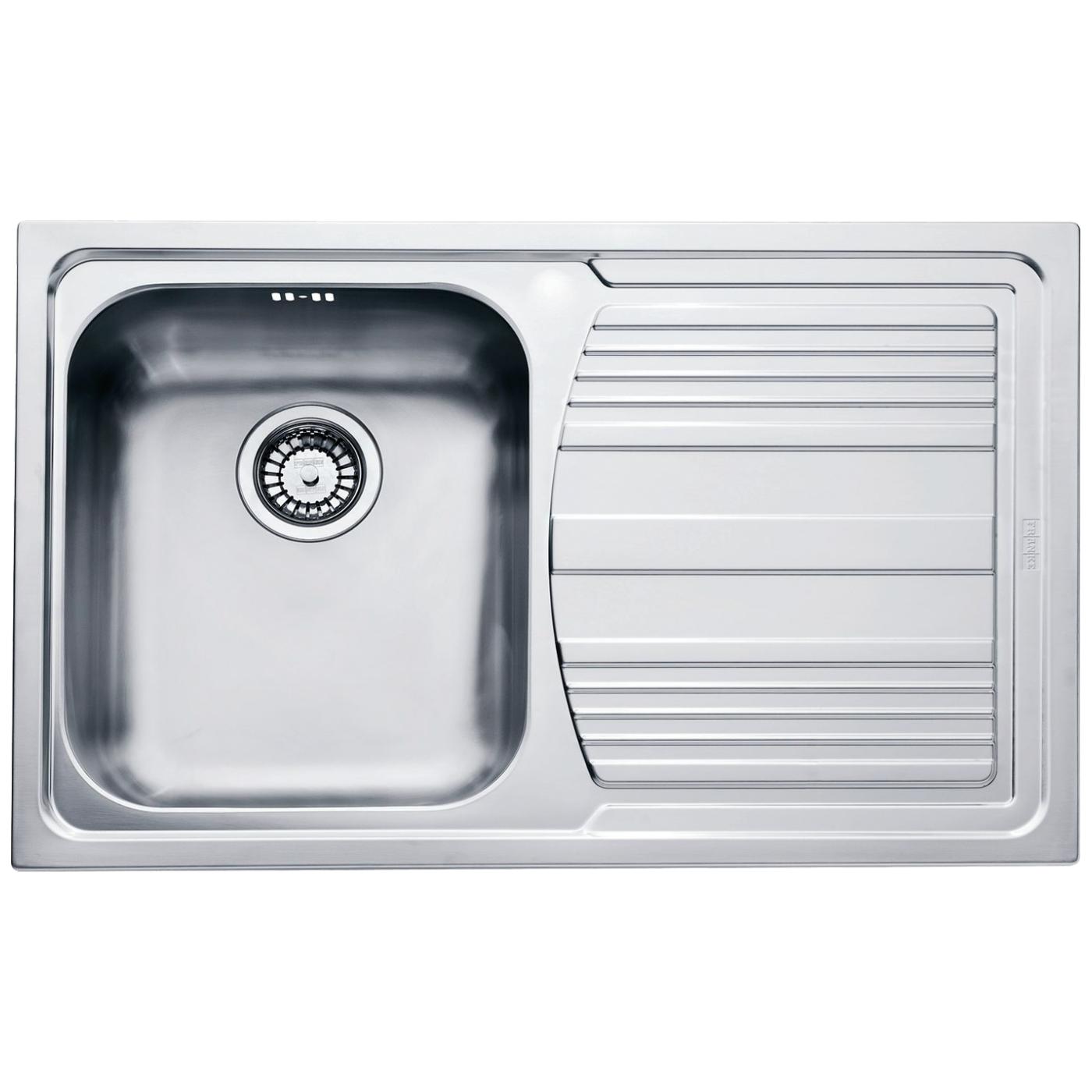 Sudoper ugradbeni, 790x500, desni, INOX