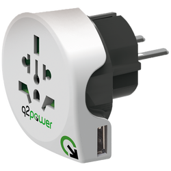 Adapter, putni, univerzalni sa USB-om