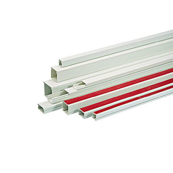 Kanalica PVC, samoljepljiva, 25x25mm, boja bijela
