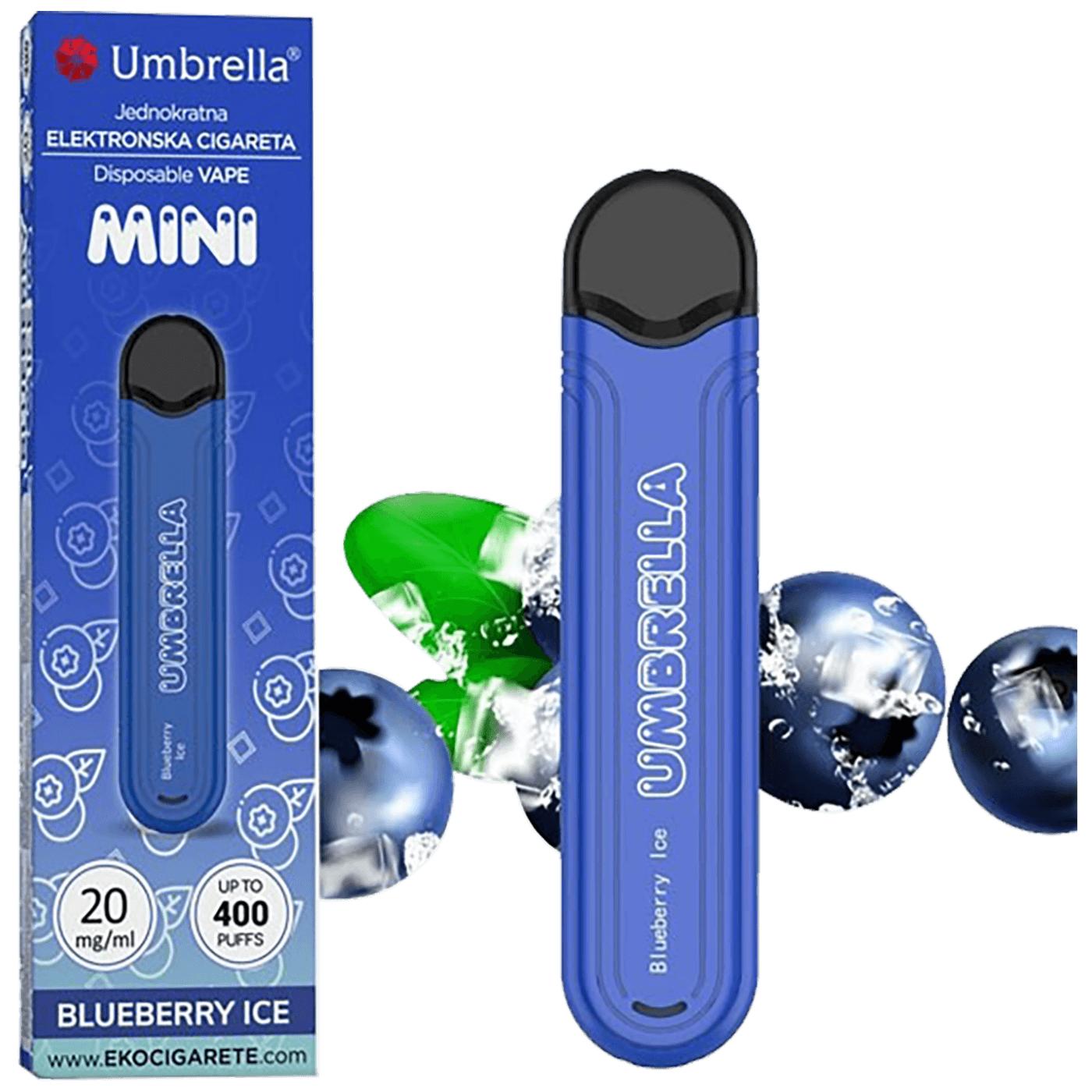 Cigareta elektronska, jednokratna, Mini Blueberry Ice 20mg