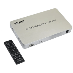 HDMI razdjelnik, video zid, 1 HDMI ulaz - 9 HDMI izlaza, 4K