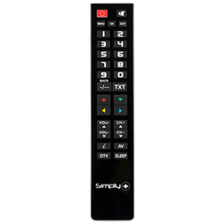 Daljinski upravljač, za TV prijemnike, PC programiranje
