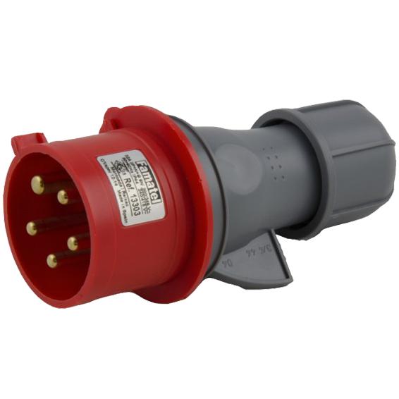Utikač, 32A/380÷415, 5 Polni (3P+N+E), IP44