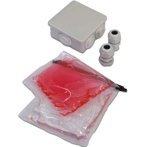 Razvodna kutija nadžbuk 80x80, vodonepropusna, IP68+ GEL