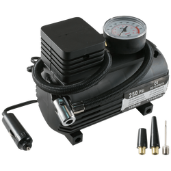 Kompresor, auto, 12 V, 18 bar, 250 PSI