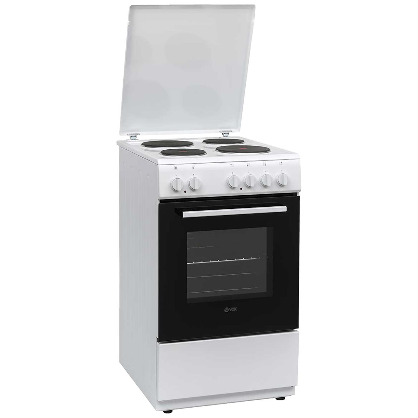Štednjak, 4 električne ringle, 50 cm, pećnica 50 l