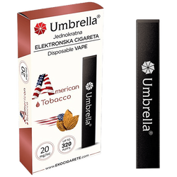 Cigareta elektronska, jednokratna, America Tobacco, 20 mg