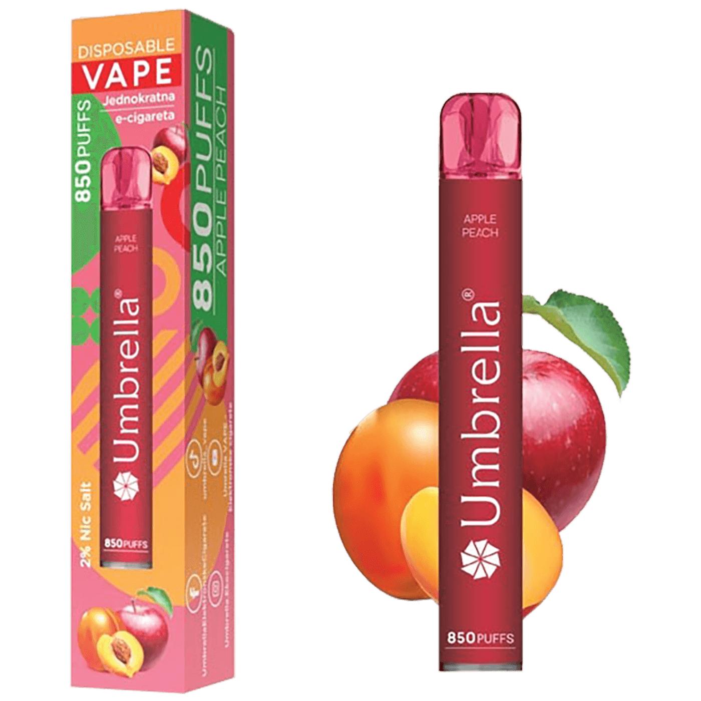 Cigareta elektronska, jednokratna,  Apple Peach 20 mg