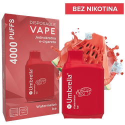 Cigareta elektronska, jednokratna,  Watermelon Ice 0mg