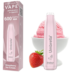 Cigareta elektronska, jednokratna, Strawberry Ice Cream 20mg