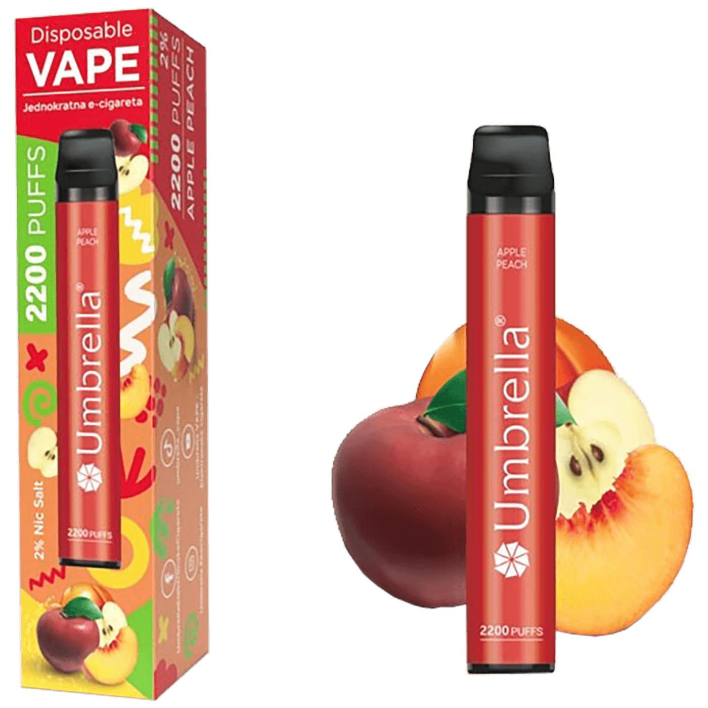 Cigareta elektronska, jednokratna, Apple Peach 20mg